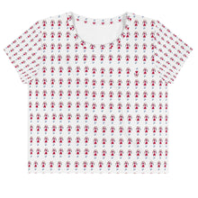 Load image into Gallery viewer, All-Over Print Crop Tee